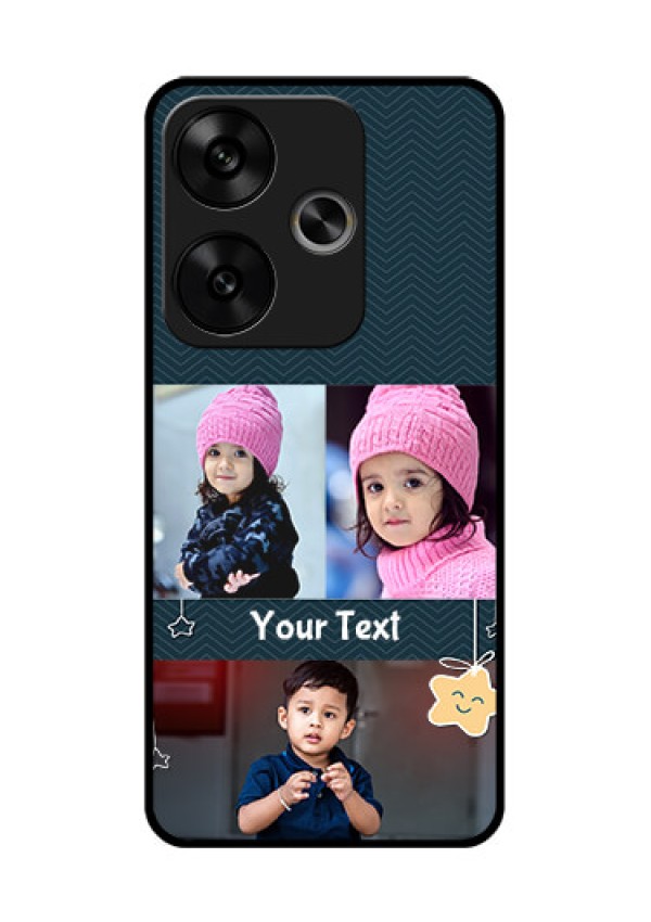 Poco F6 5G Custom Glass Phone CaseHanging Stars Design