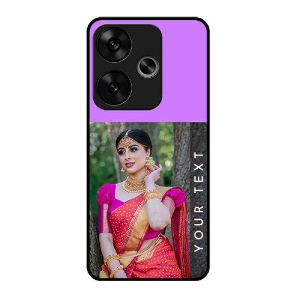 Poco F6 5G Custom Glass Phone CaseBirthday Icons Design