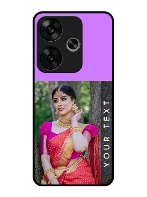 Custom Poco F6 5G Custom Glass Phone CaseBirthday Icons Design