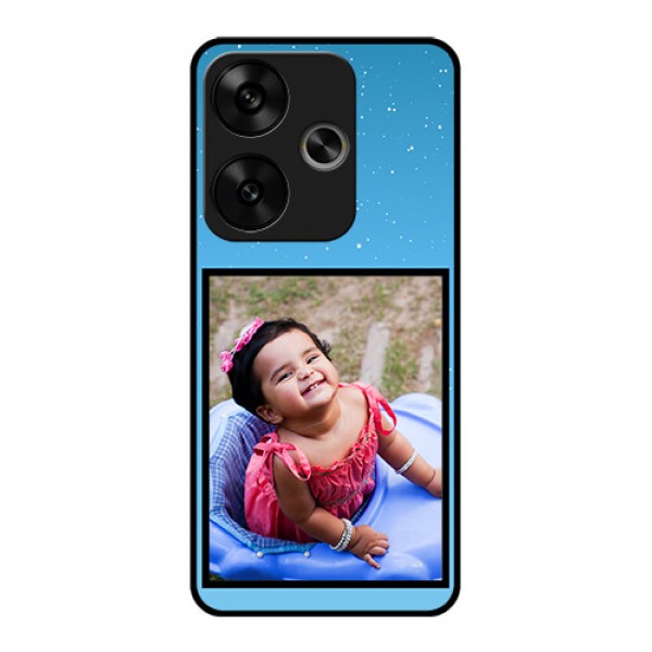 Poco F6 5G Custom Glass Phone CaseWave Pattern Colorful Design Poco F6 5G Custom Glass Phone CaseWave Pattern Colorful Design