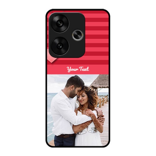 Poco F6 5G Custom Glass Phone CaseValentines Day Design