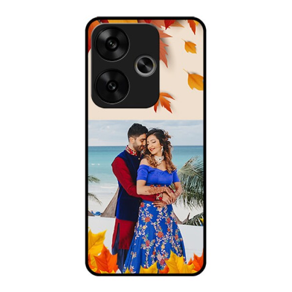 Poco F6 5G Custom Glass Phone CaseAutumn Maple Leaves Design Poco F6 5G Custom Glass Phone CaseAutumn Maple Leaves Design