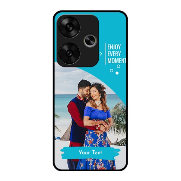 Poco F6 5G Custom Glass Phone CaseHappy Moment Design