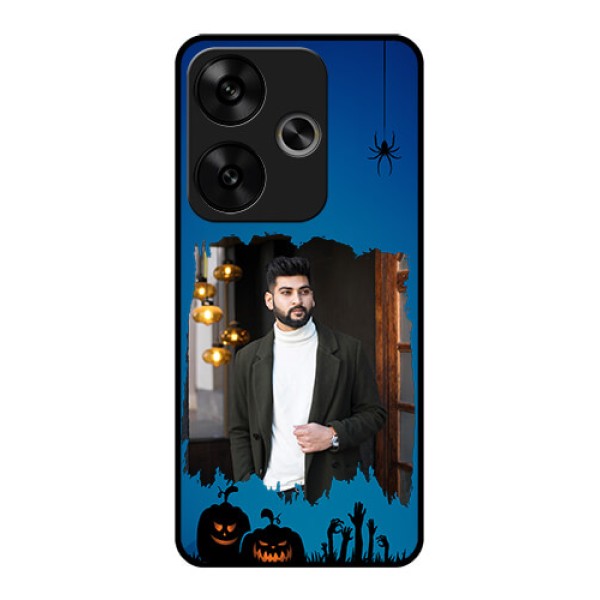 Poco F6 5G Custom Glass Phone CaseWith Pro Halloween Design