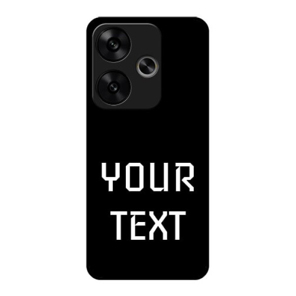 Poco F6 5G Custom Glass Phone CaseYour Name Design