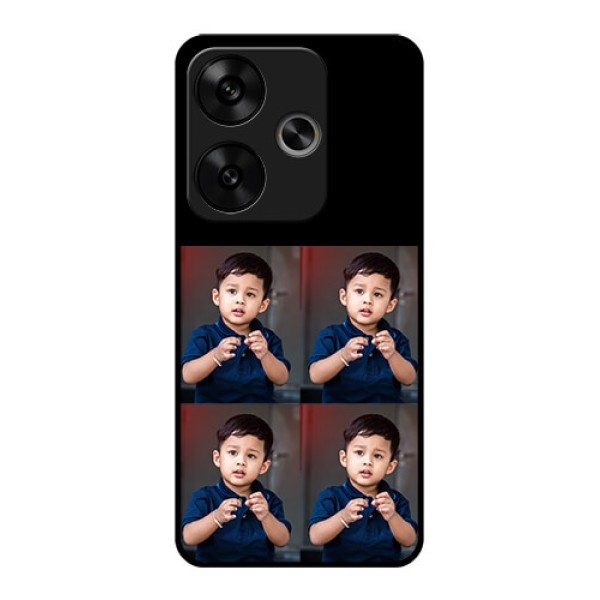 Poco F6 5G Custom Glass Phone Case4 Image Holder Design