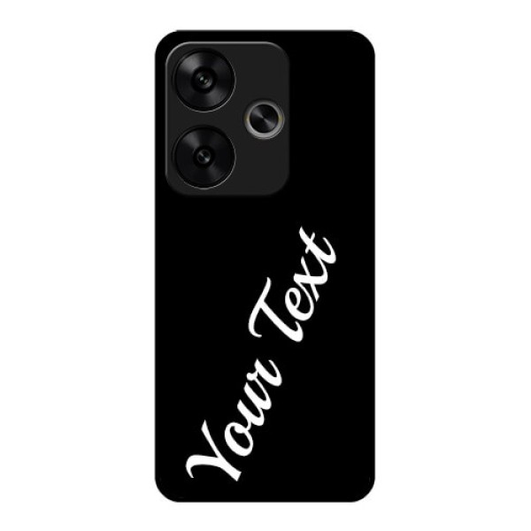 Poco F6 5G Custom Glass Phone CaseWith Your Name Design