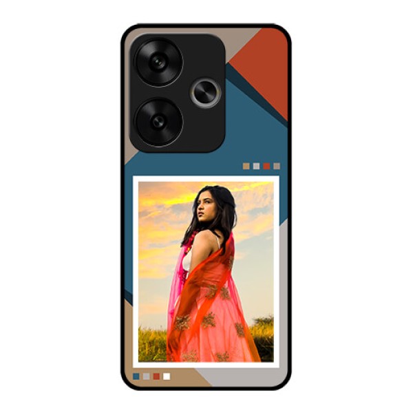 Poco F6 5G Custom Glass Phone CaseRetro Color Pallet Design Poco F6 5G Custom Glass Phone CaseRetro Color Pallet Design