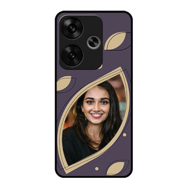 Poco F6 5G Custom Glass Phone CaseFalling Leaf Design