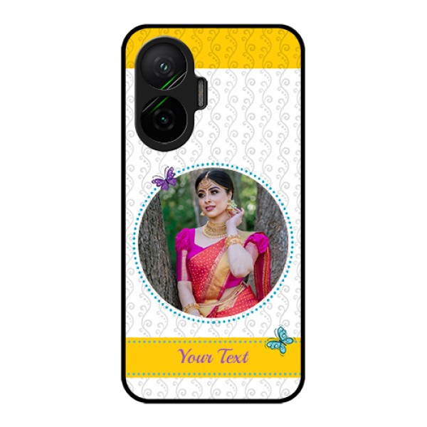 Poco F7 5G Custom Glass Phone Case - Girls Premium Case Design