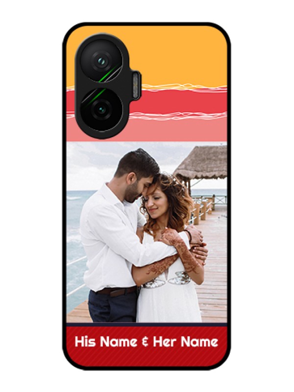 Custom Poco F7 5G Custom Glass Phone Case - Colorful Case Design