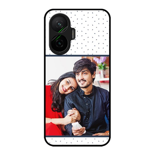 Poco F7 5G Custom Glass Phone Case - Premium Dot Design