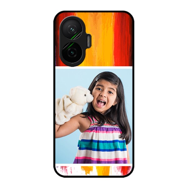 Poco F7 5G Custom Glass Phone Case - Multi Color Design