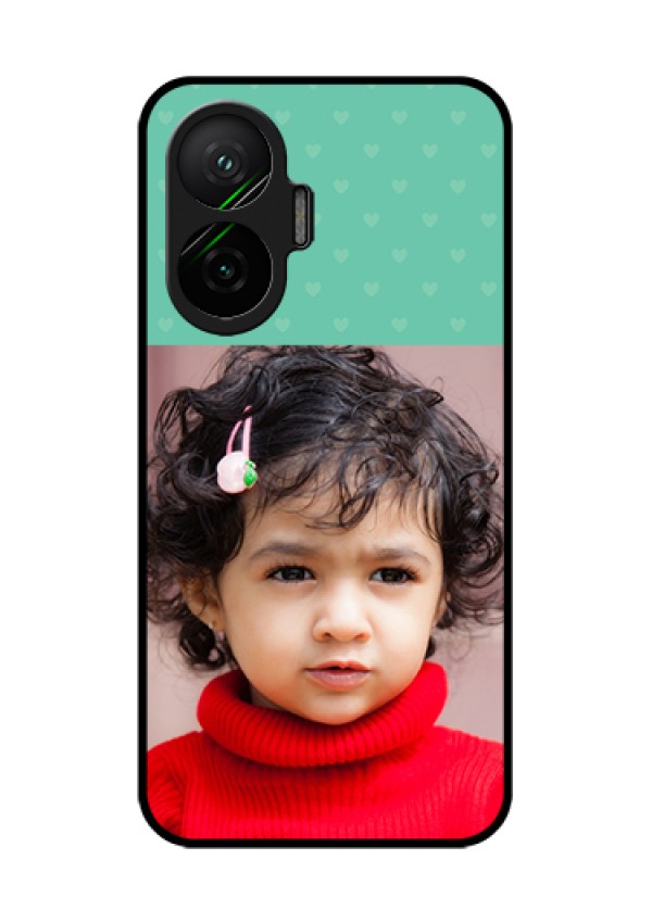 Poco F7 5G Custom Glass Phone Case - Lovers Picture Design