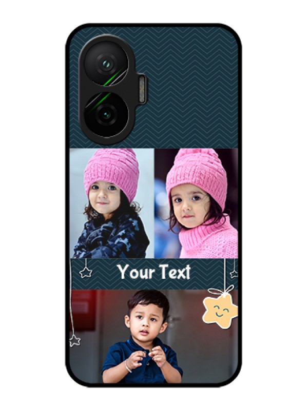 Custom Poco F7 5G Custom Glass Phone Case - Hanging Stars Design