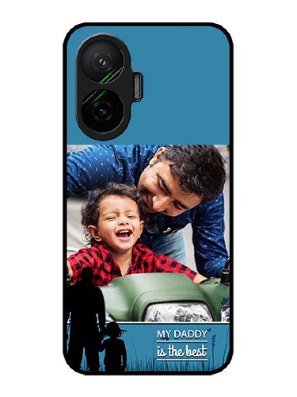 Custom Poco F7 5G Custom Glass Phone Case - Best Dad Design