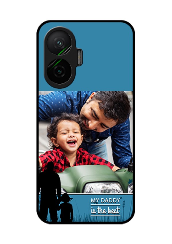 Poco F7 5G Custom Glass Phone Case - Best Dad Design