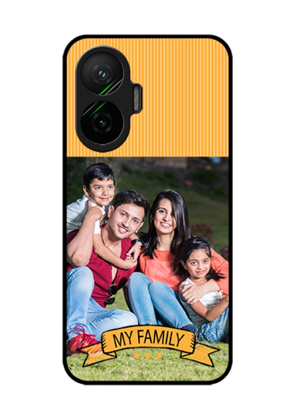 Poco F7 5G Custom Glass Phone Case - My Family Design