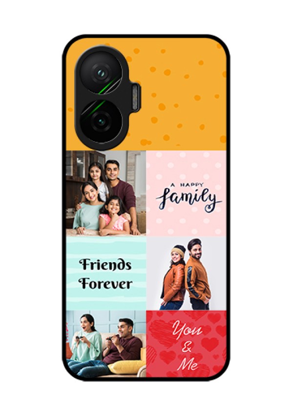 Poco F7 5G Custom Glass Phone Case - Images With Quotes Design
