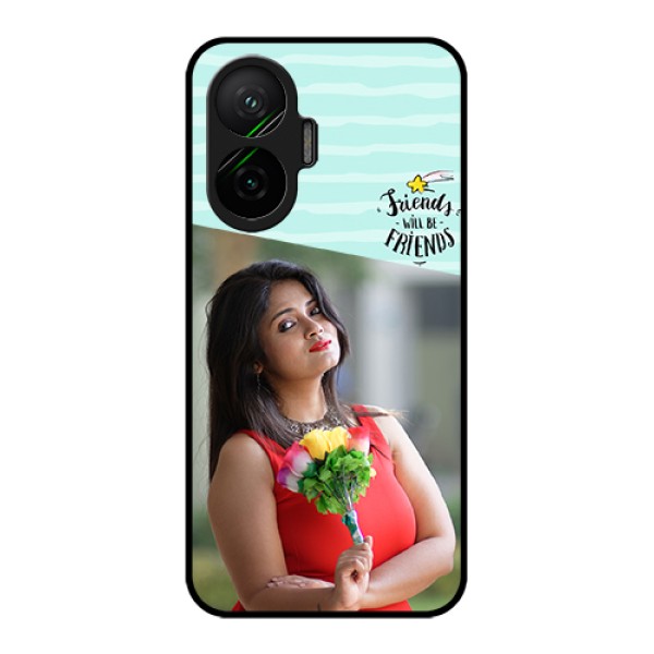 Poco F7 5G Custom Glass Phone Case - Friends Picture Icon Design