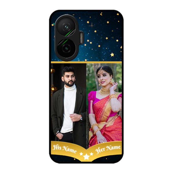 Poco F7 5G Custom Glass Phone Case - Galaxy Stars Backdrop Design Poco F7 5G Custom Glass Phone Case - Galaxy Stars Backdrop Design