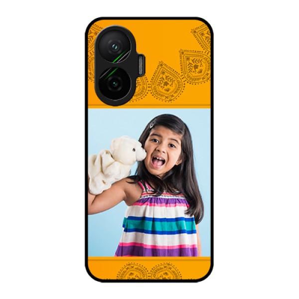 Poco F7 5G Custom Glass Phone Case - Photo Wedding Design