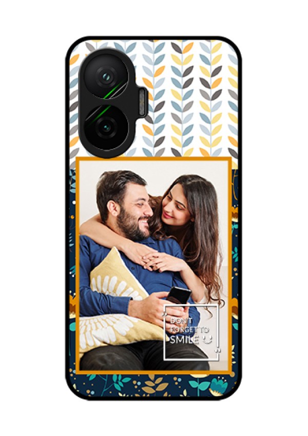 Poco F7 5G Custom Glass Phone Case - Pattern Design