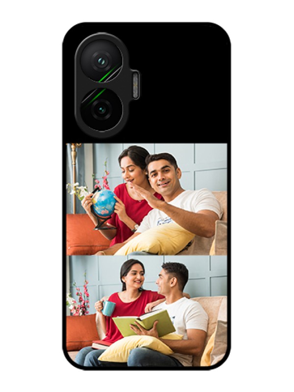 Custom Poco F7 5G Custom Glass Phone Case - 2 Images Design