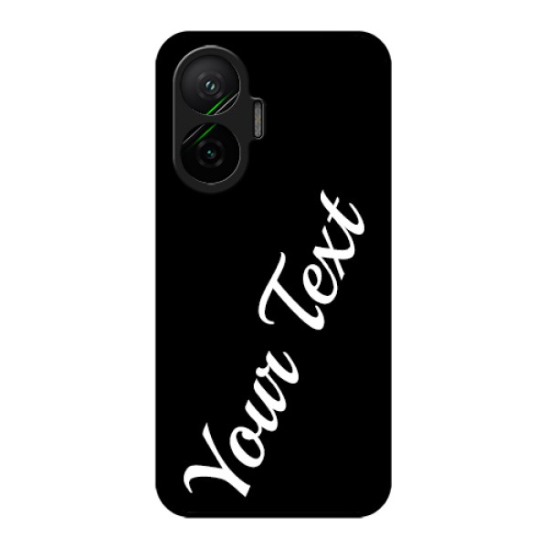 Poco F7 5G Custom Glass Phone Case - With Your Name Design