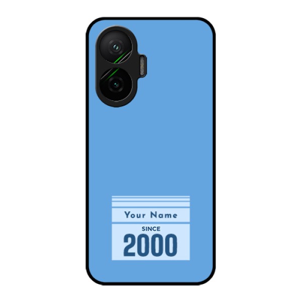 Poco F7 5G Custom Glass Phone Case - Custom Year Of Birth Design Poco F7 5G Custom Glass Phone Case - Custom Year Of Birth Design