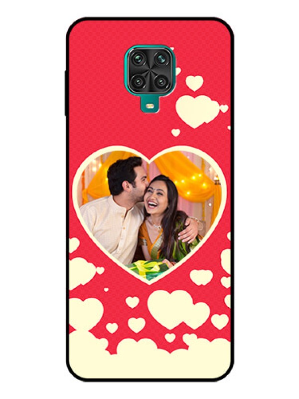 Custom Poco M2 Pro Custom Glass Mobile Case  - Love Symbols Phone Cover Design