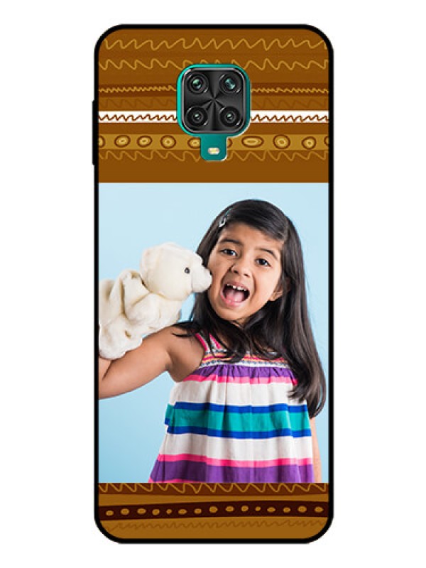 Custom Poco M2 Pro Custom Glass Phone Case  - Friends Picture Upload Design 