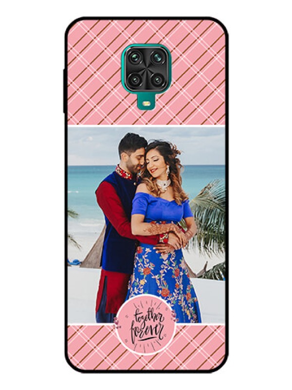 Custom Poco M2 Pro Personalized Glass Phone Case  - Together Forever Design