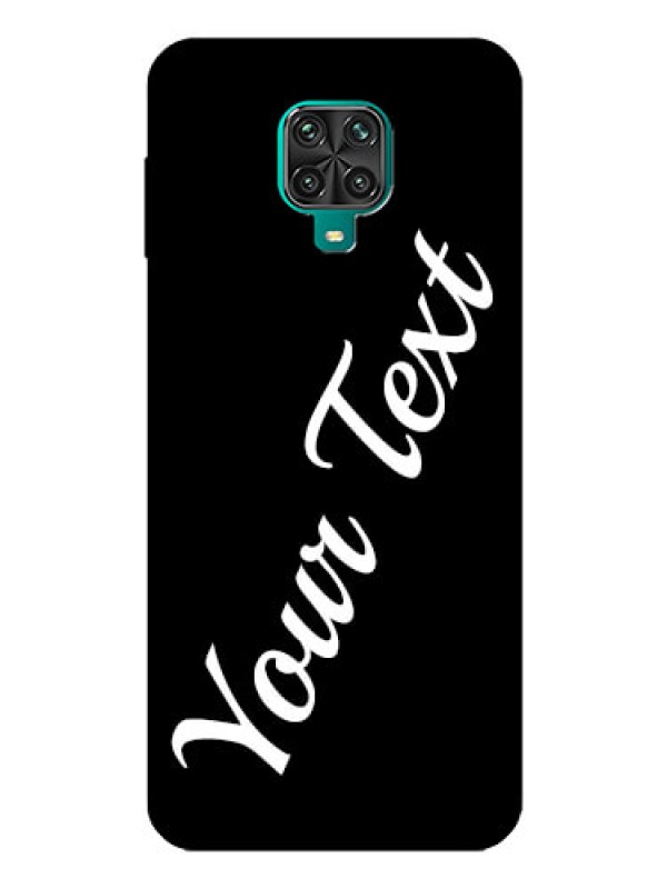 Custom Poco M2 Pro Custom Glass Mobile Cover with Your Name