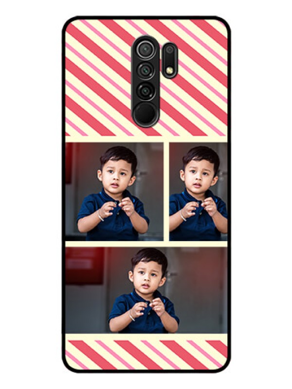 Custom Poco M2 Reloaded Personalized Glass Phone Case  - Picture Upload Mobile Case Design