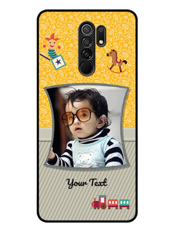 Custom Poco M2 Reloaded Personalized Glass Phone Case  - Baby Picture Upload Design