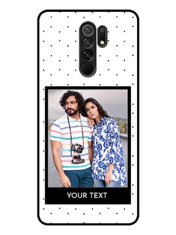 Custom Poco M2 Reloaded Photo Printing on Glass Case  - Premium Design