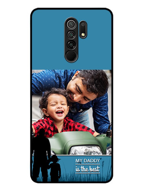 Custom Poco M2 Reloaded Custom Glass Mobile Case  - Best dad design 