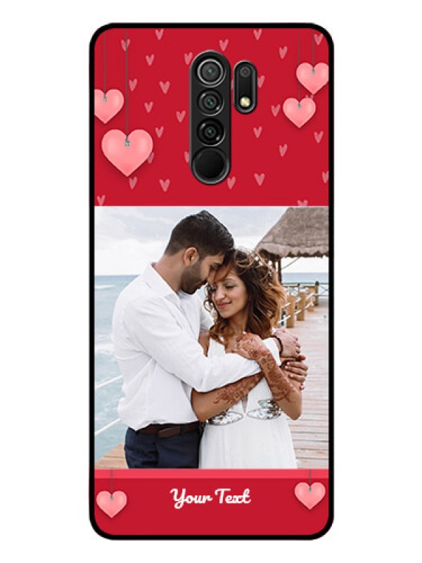 Custom Poco M2 Reloaded Custom Glass Phone Case  - Valentines Day Design
