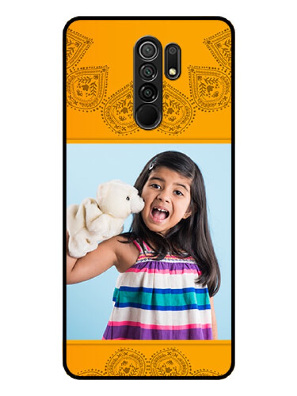 Custom Poco M2 Reloaded Personalized Glass Phone Case  - Photo Wedding Design 