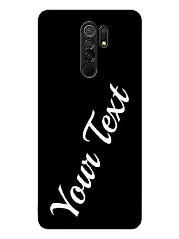 Custom Poco M2 Reloaded Custom Glass Mobile Cover with Your Name