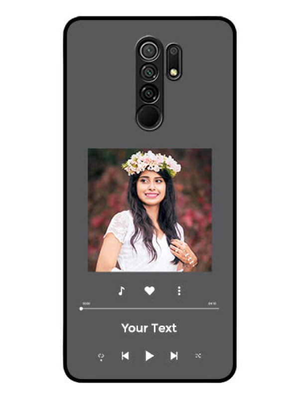 Custom Poco M2 Reloaded Custom Glass Mobile Case - Play The Music Design