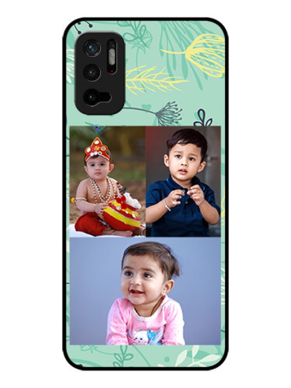 Custom Poco M3 Pro 5G Photo Printing on Glass Case - Forever Family Design 