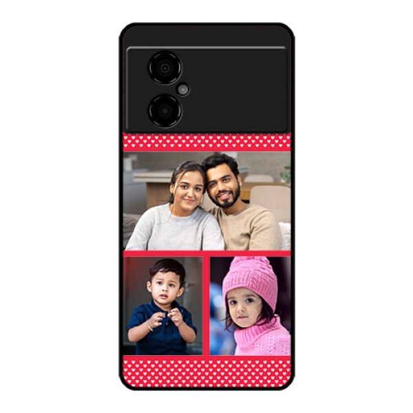 Poco M4 5G Personalized Glass Phone Case - Bulk Pic Upload Design