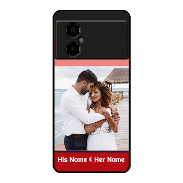 Poco M4 5G Custom Glass Mobile Case - Colorful Case Design
