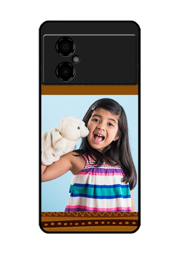 Poco M4 5G Custom Glass Phone Case - Friends Picture Upload Design