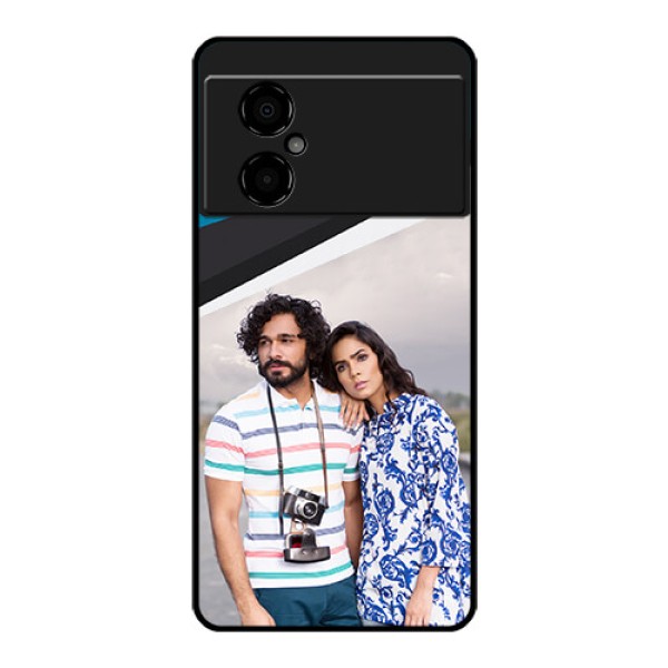 Poco M4 5G Photo Printing on Glass Case - Simple Pattern Photo Upload Design Poco M4 5G Photo Printing on Glass Case - Simple Pattern Photo Upload Design