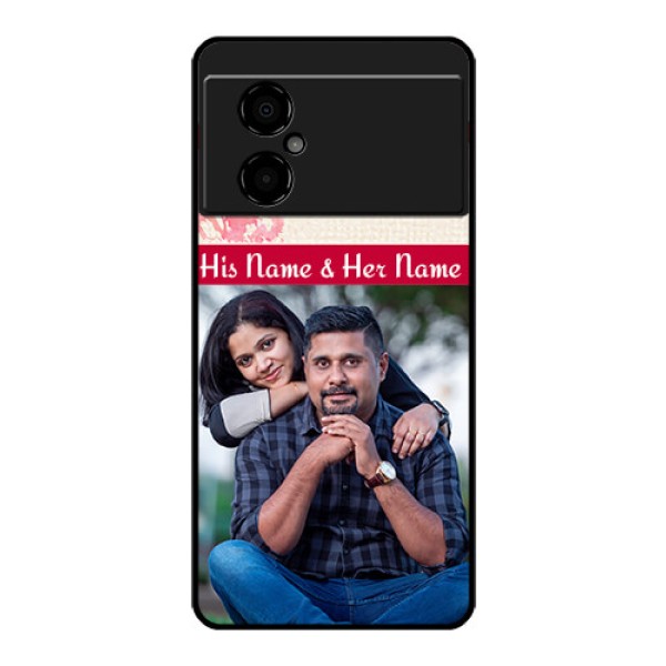 Poco M4 5G Photo Printing on Glass Case - You and Me Case Design