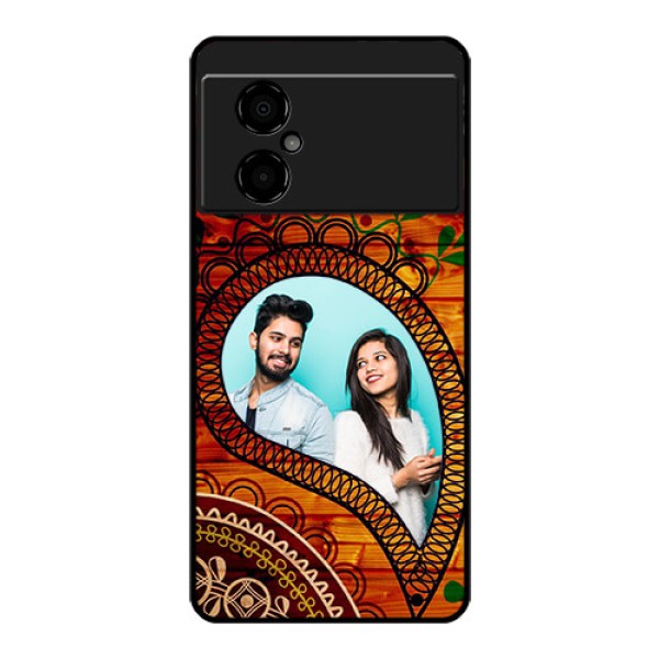 Poco M4 5G Personalized Glass Phone Case - Abstract Colorful Design Poco M4 5G Personalized Glass Phone Case - Abstract Colorful Design
