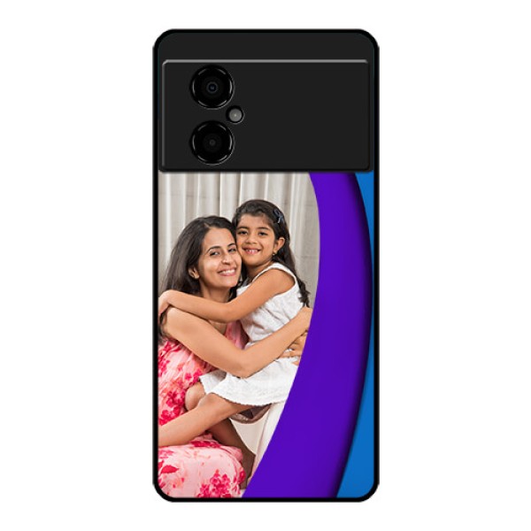 Poco M4 5G Photo Printing on Glass Case - Simple Pattern Design